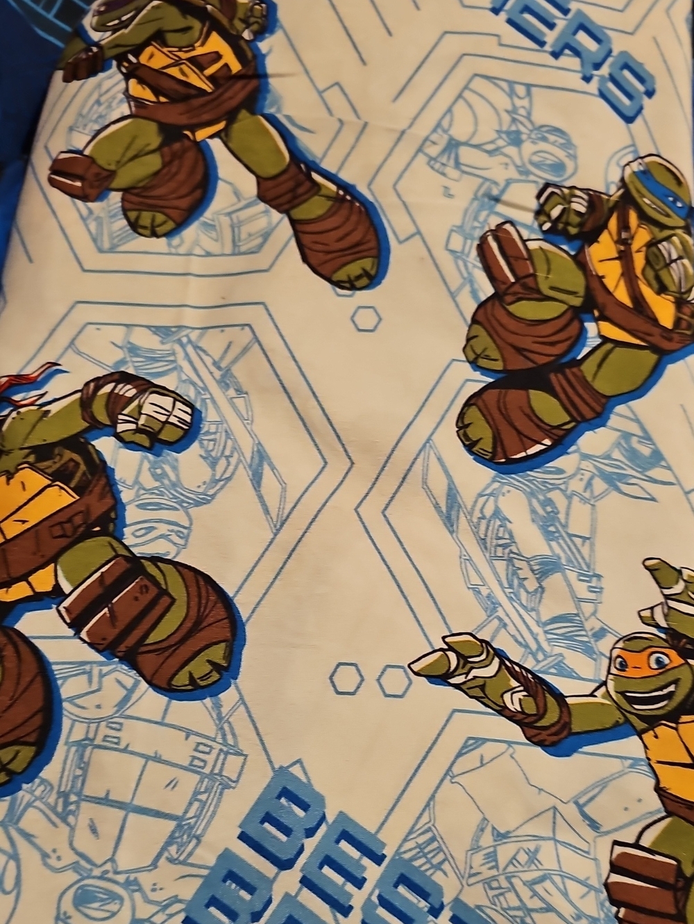 Twin Teenage Mutant Ninja Turtles Graphic Beddingl - - Picture 4 of 8